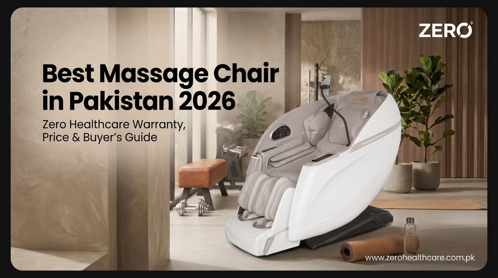 Best Massage Chair in Pakistan 2026: Zero Healthcare Warranty, Price & Buyer's Guide