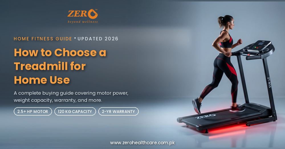 How to Choose a Treadmill for Home Use in Pakistan