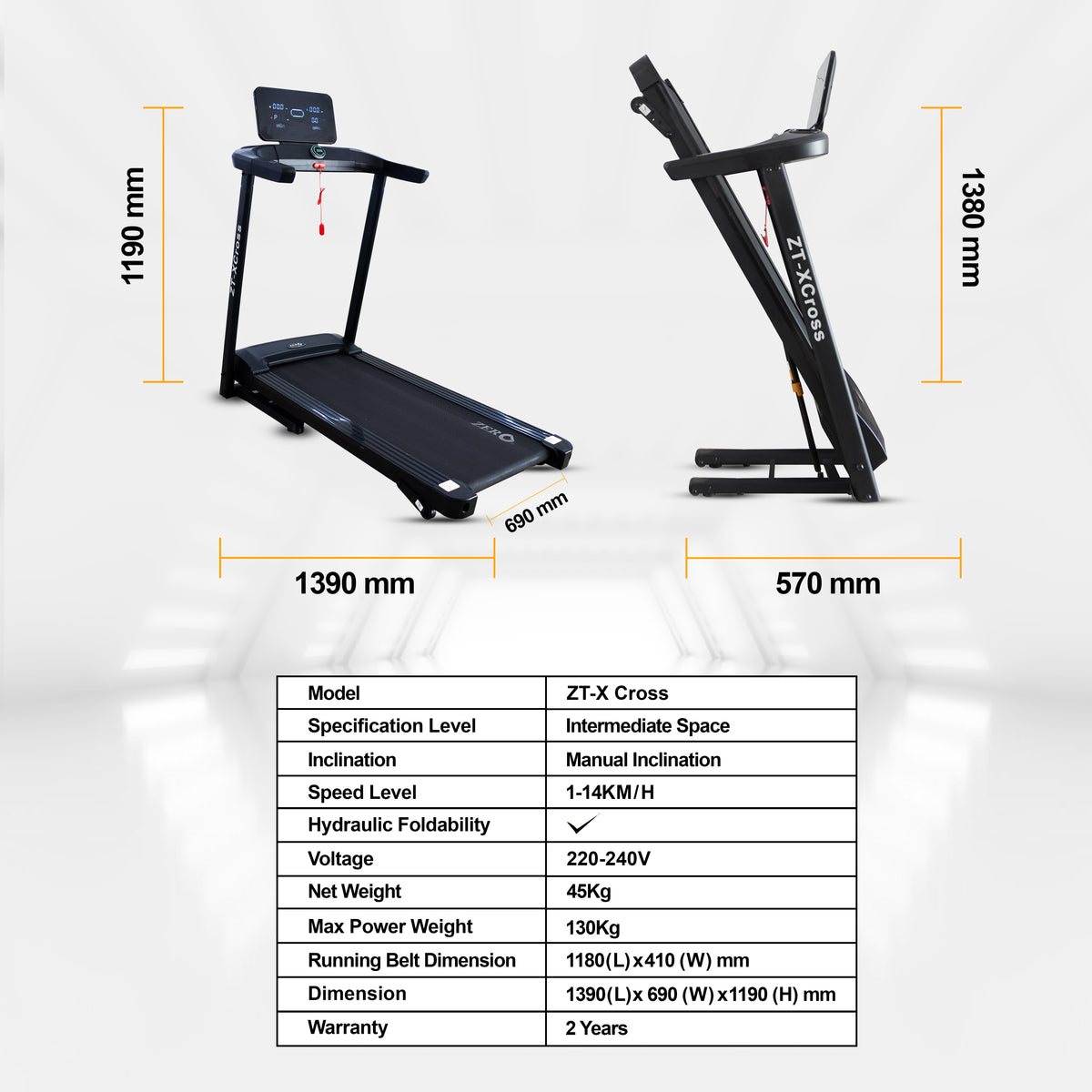 ZT-CROSS TREADMILL