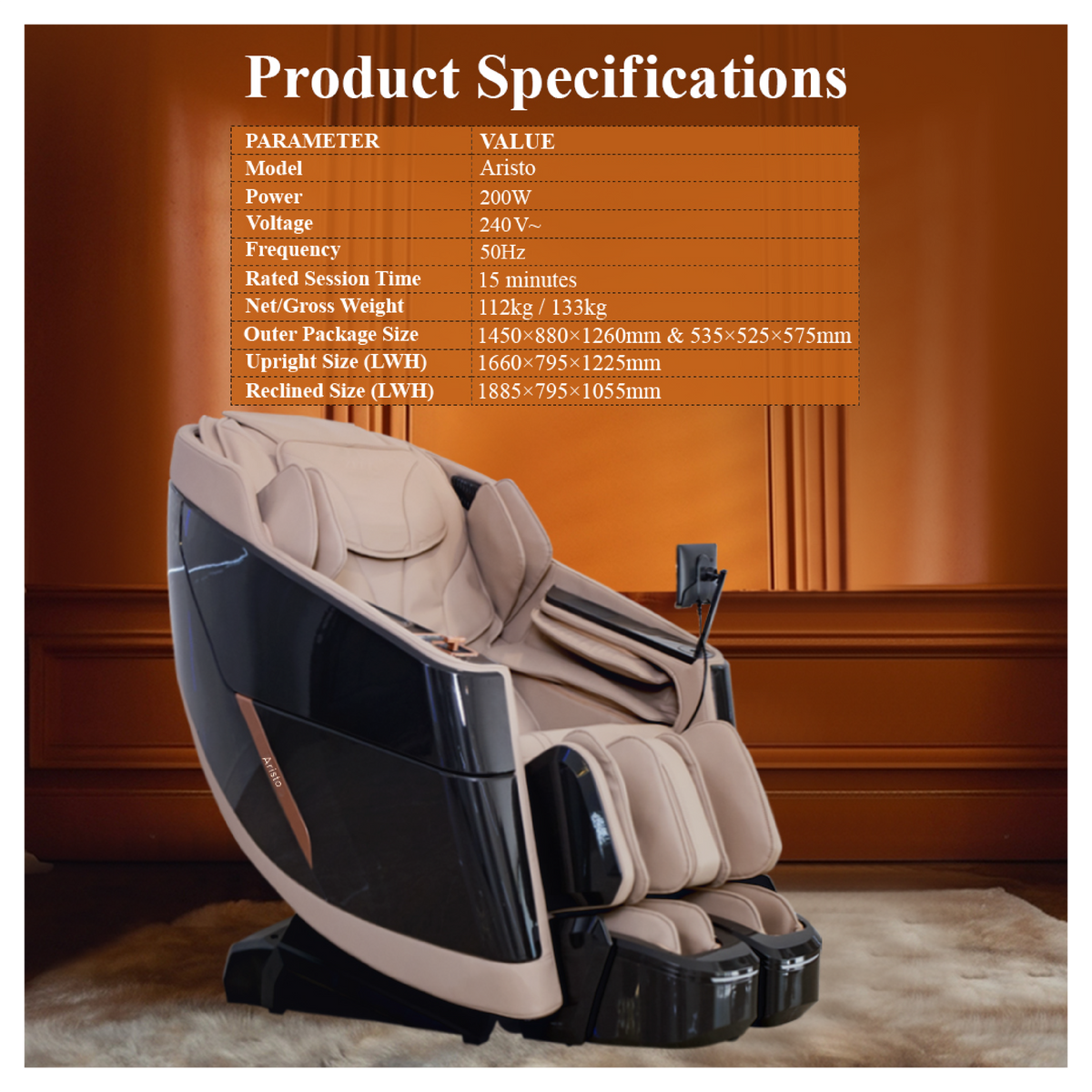 ARISTO Massage Chair