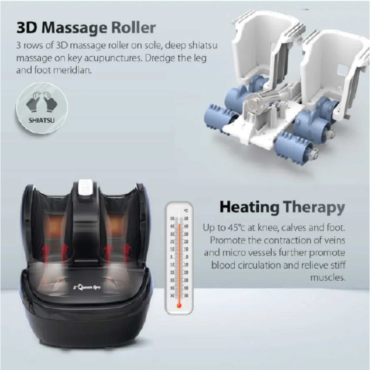 D- Queen SPA | Electric Foot Massager