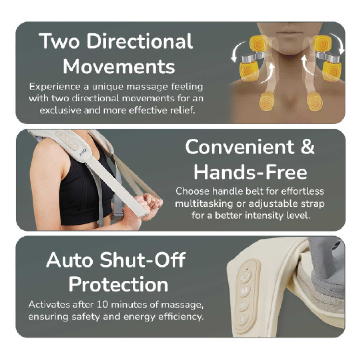 Euphoria Minimalist Shoulder Massager