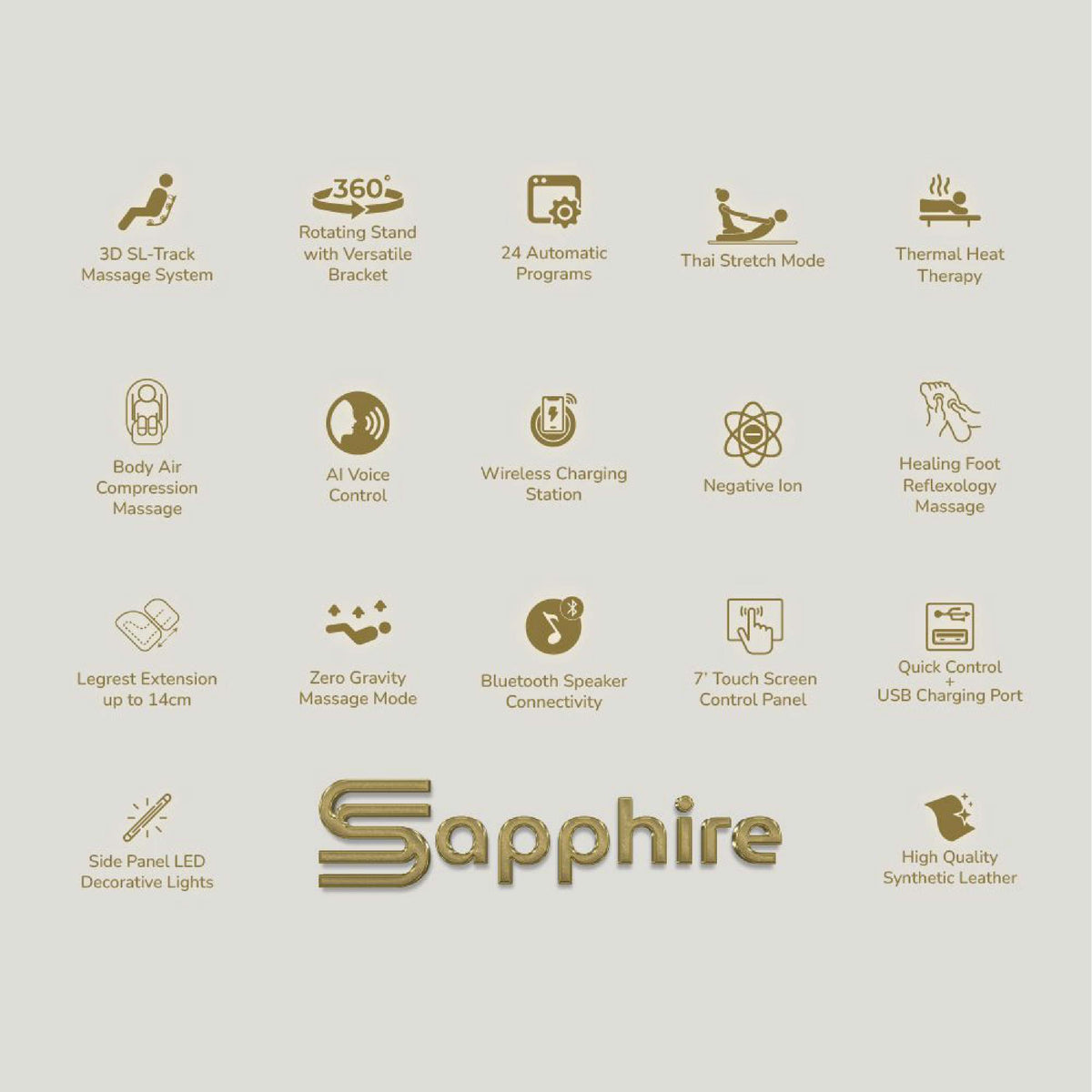 Sapphire Massage Chair