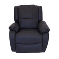 Comfy Max Sofa Recliner | Black